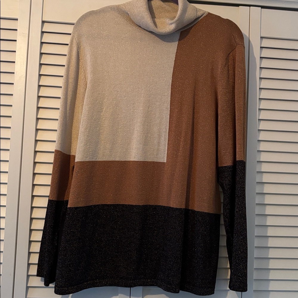 Chico's Sparkling Knit Top